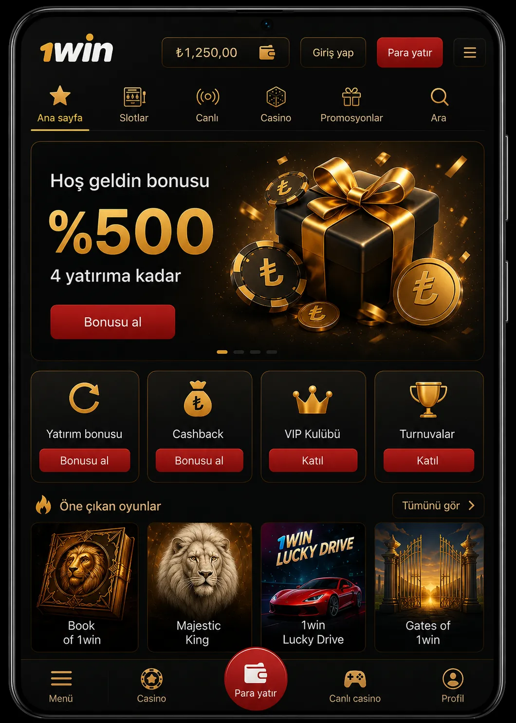 1win app mobilde sunduğu özellikler — Android, iOS ve Windows platformları