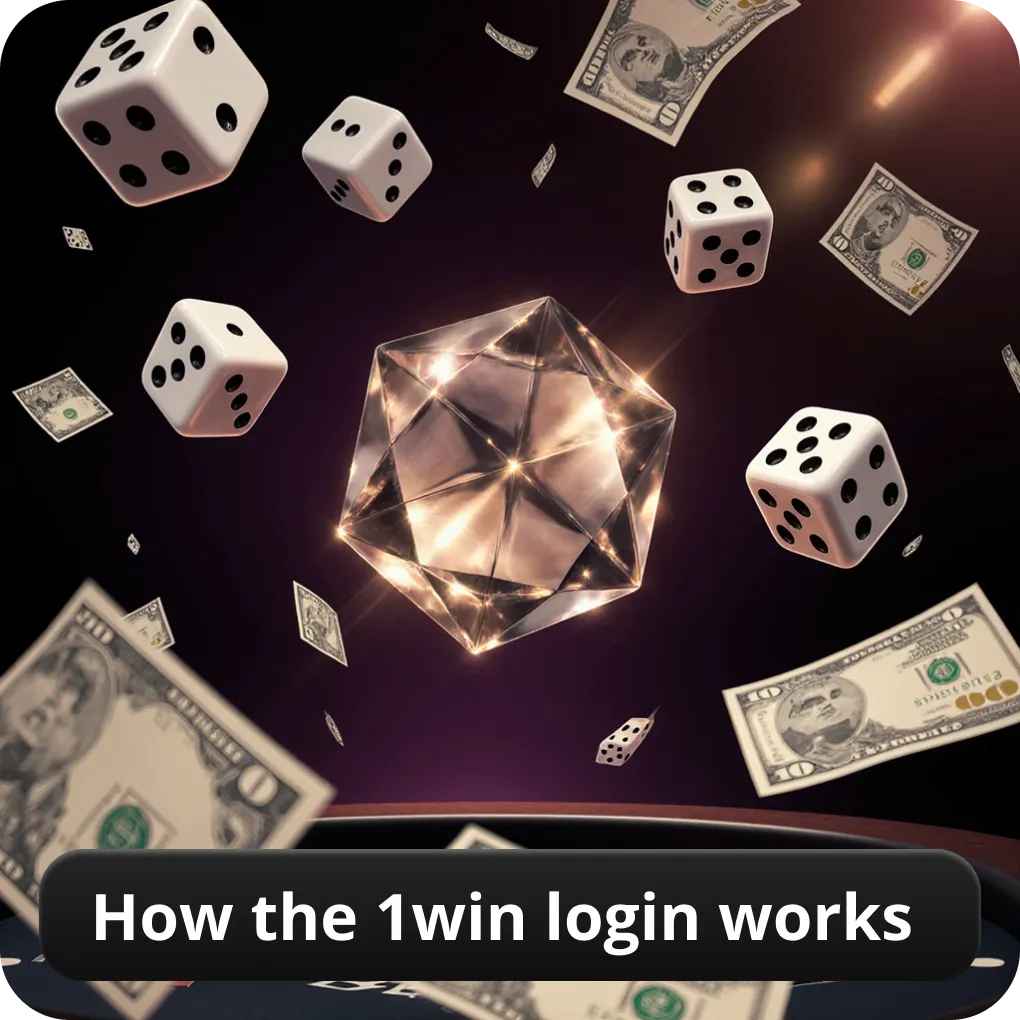 How the 1win login works