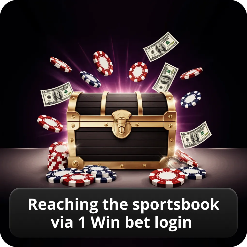 Reaching the sportsbook via 1 win bet login