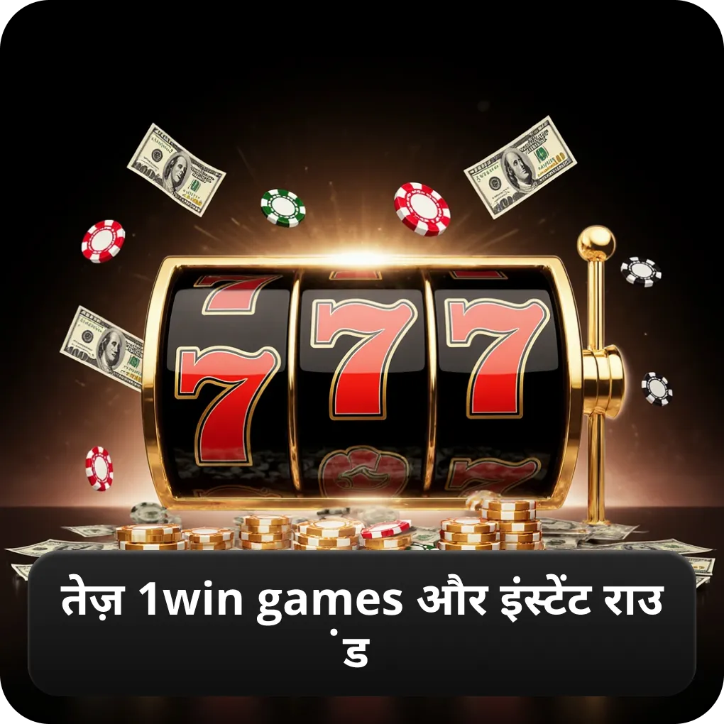 तेज़ 1win games और इंस्टेंट राउंड