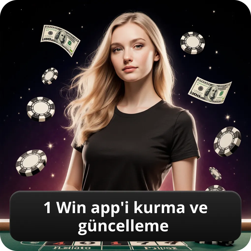 1 Win app'i kurma ve güncelleme