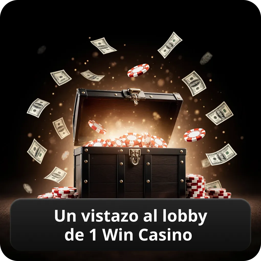 Un vistazo al lobby de 1win casino